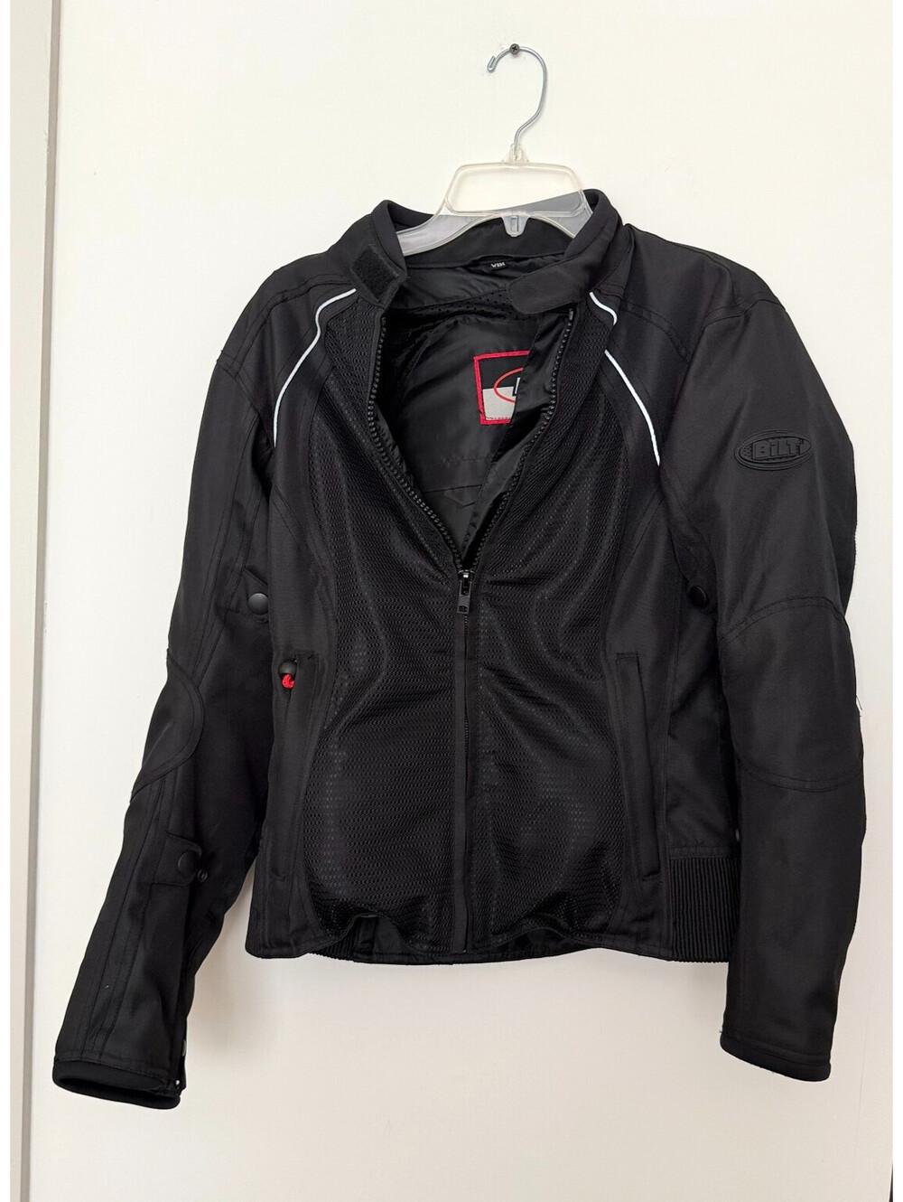 Women's Black BiLT Motorcycle Jacket